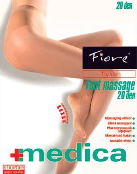 Zdravotní punčochy FOOT MASSAGE 20 den