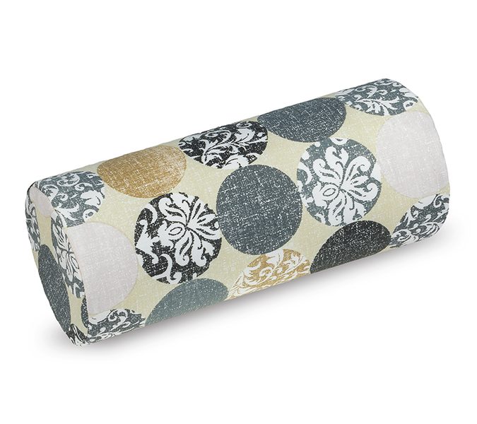 Válec Berta Šedá,Bílá 53/605 průměr 15 x 35 cm