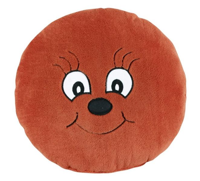 Polštářek Kulička Terrakota 65/037 průměr 35 cm