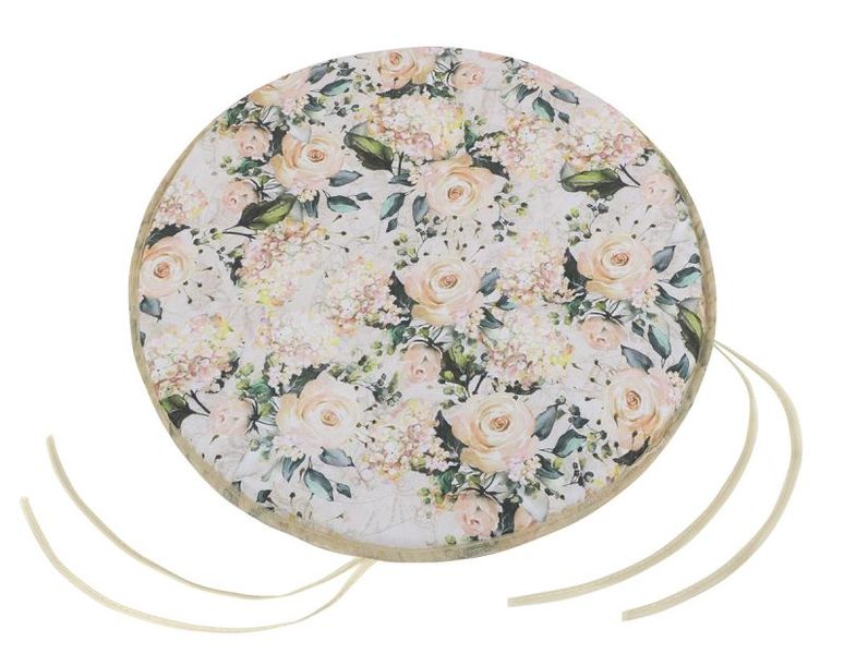 Sedák EMA kulatý hladký Smetanová 79/529 průměr 40 cm