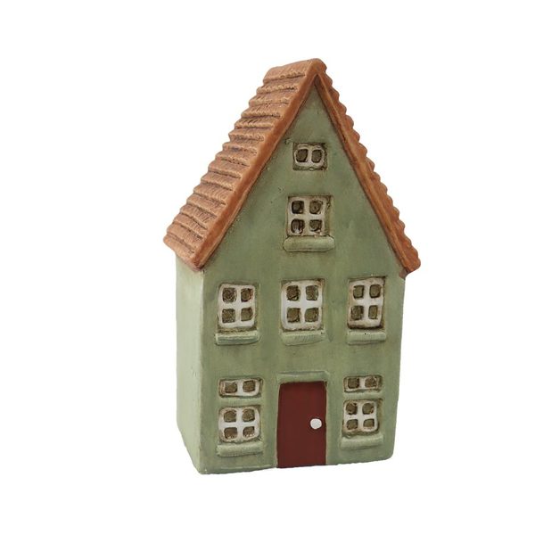 Dekorace domeček X7367 - 11.3 × 8 × 19 cm