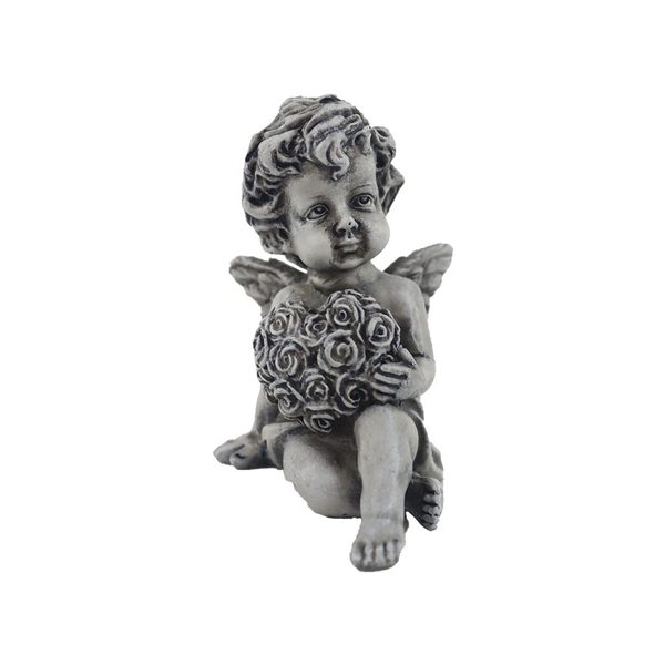 Dekorace anděl X6462/1 - 4,2× 5,5 × 7 cm