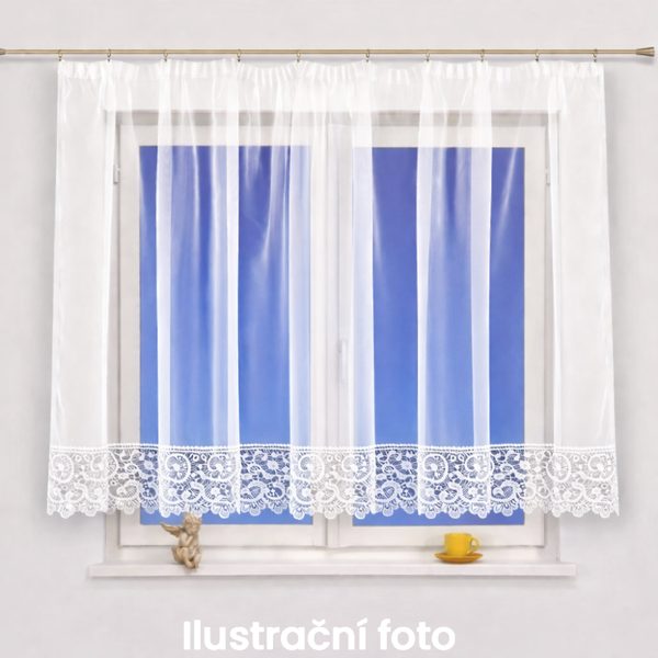 Voálová záclona Coleta 120x300 cm - Olzatex – Bexis.cz