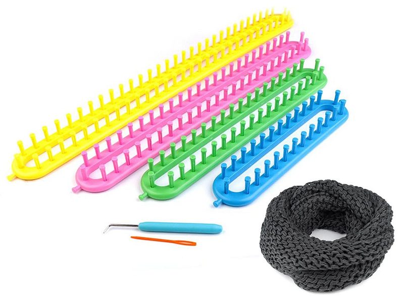 Sada na pletení šály a tunelu