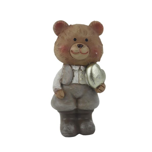 Dekorace medvídek X7880 - 3*2.5*7