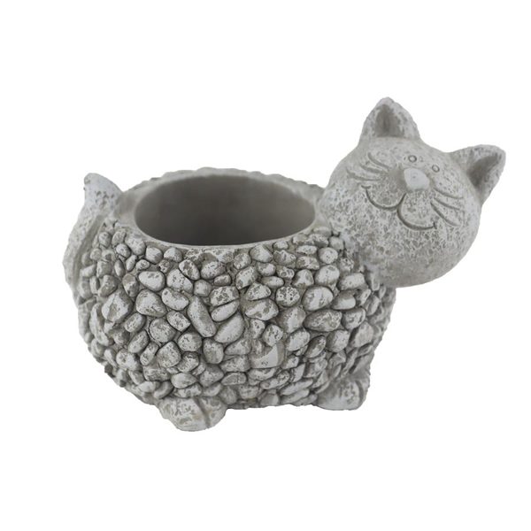 Cementový obal k osázení kočka X7069/1 - 16 x 11 x 10 cm