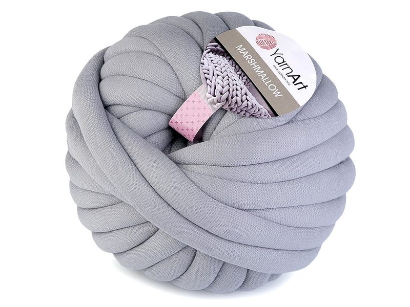 METRÁŽ Marshmallow příze silná