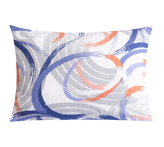 Povláček krepový Modrá,Růžová,Šedá 80/210 40x60 cm