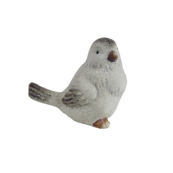 Dekorace ptáček X6628 - 11 × 6.8 × 9.5 cm