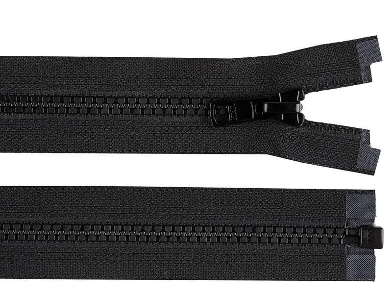Kostěný zip YKK No 5 délka 80 cm bundový