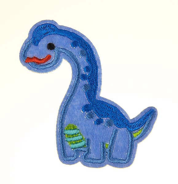 Záplata nažehlovací dinosaurus malý 40x60mm 2