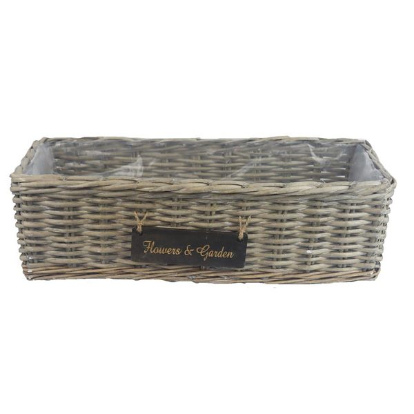 Truhlík s plastem P2265/3 - 50 × 20 × 14 cm