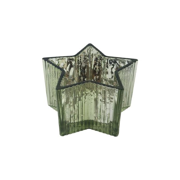 Dekorační svícen hvězda S0509/3 - 14×0×8 cm