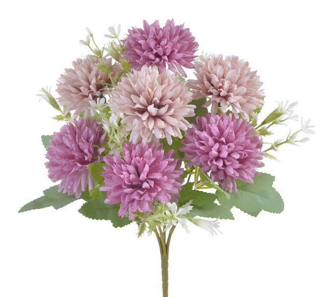 Buket chryzantém - mix růžová