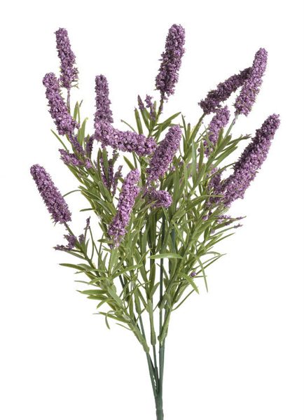 Umělá levandule 42 cm - fuchsiová