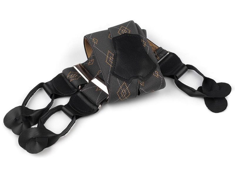 Šle pánské široké 3,5 cm délka 120 cm typ Y