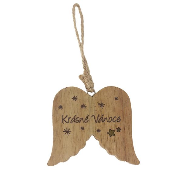 Andělská křídla k zavěšení D7501 - 8.00 × 7.00 × 0.80 cm