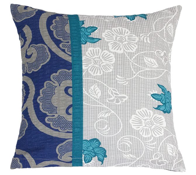 Povláček krepový Tyrkysová 80/540 40x40 cm