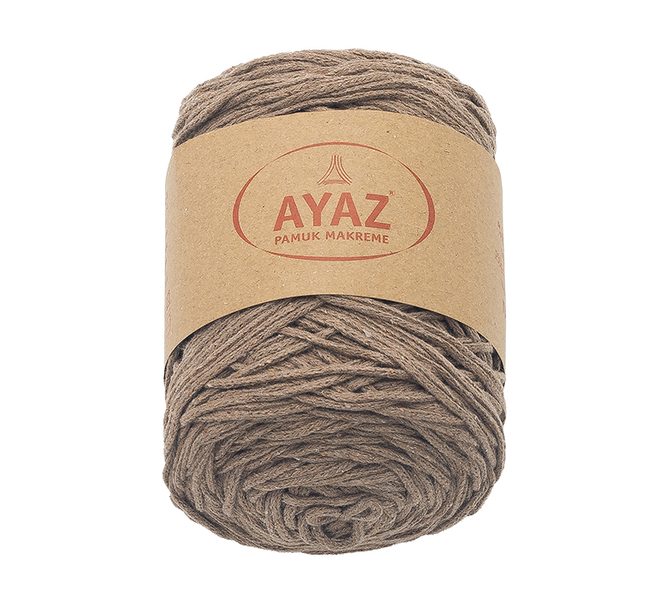 Příze PAMUK MAKREME Šedá,Hnědá 1257 250g / 150 m