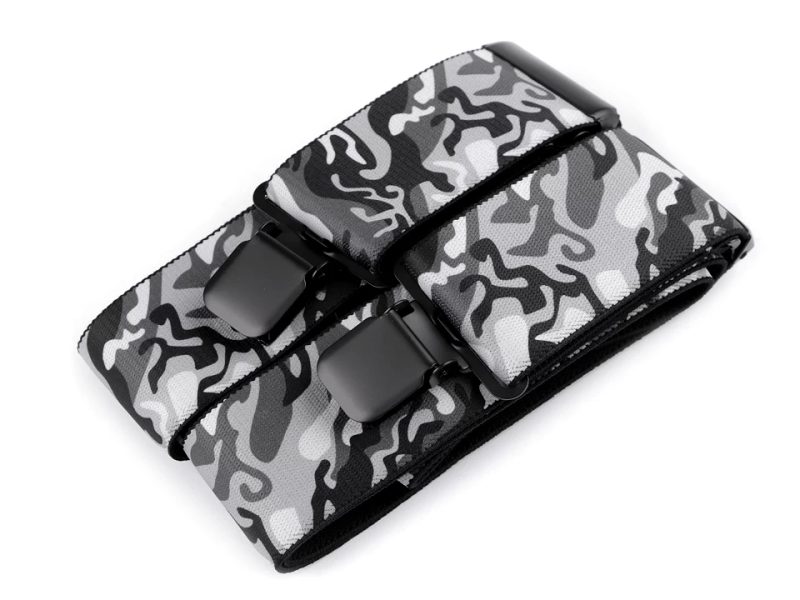 Šle maskáčové široké 5 cm délka 120 cm