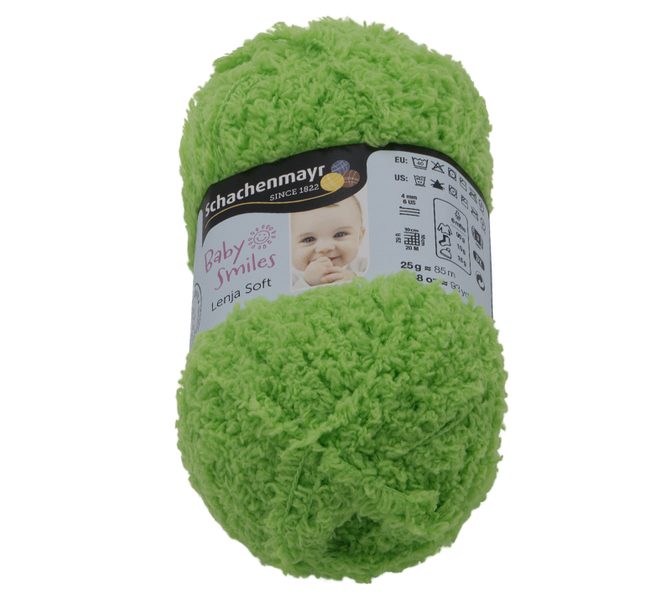 Příze LENJA SOFT Zelená 1072 25g / 85 m
