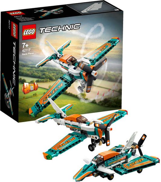 LEGO TECHNIC Závodní letadlo 2v1 42117 STAVEBNICE