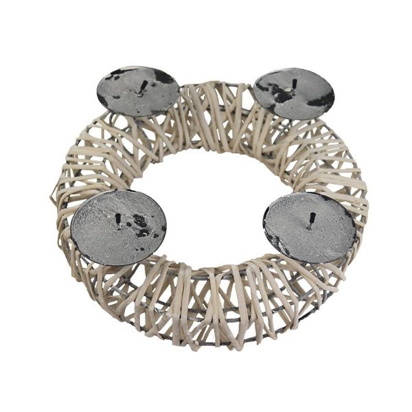 Věnec na 4 svíčky P0812 - průměr 27,5 cm