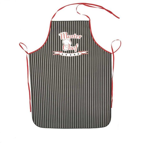 Kuchyňská zástěra Master Chef černá 62x82 cm - Forbyt – Bexis.cz