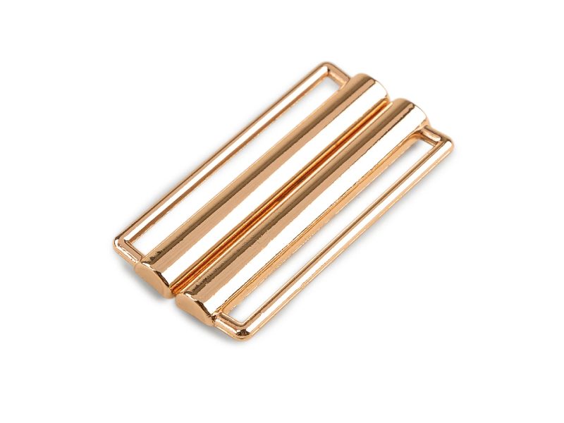 Kovová spona na kabáty, bundy, průvlek 38 mm