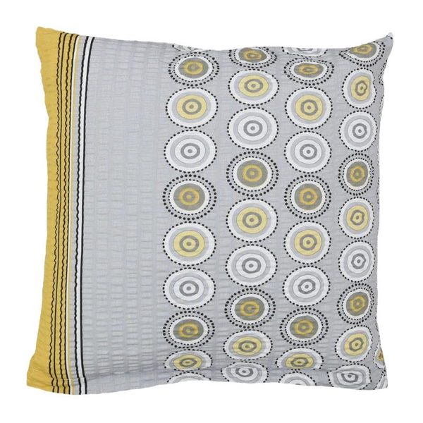 Povláček krepový Šedá,Žlutá 80/417