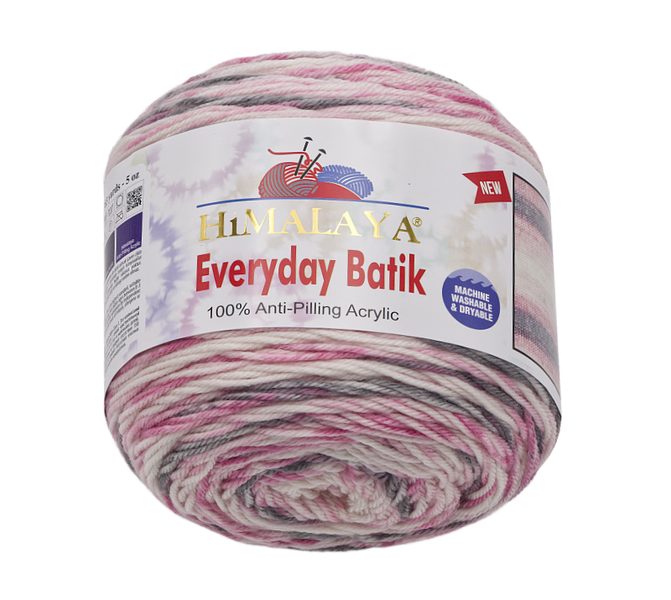 Příze HiMALAYA EVERYDAY BATIK Růžová,Béžová 74208 140g / 350 m