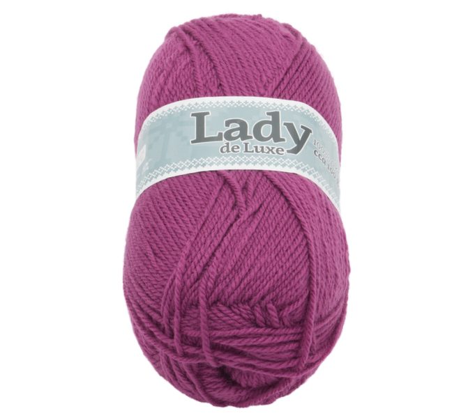Příze LADY de Luxe Růžová,Hnědá 951 100g / 238 m