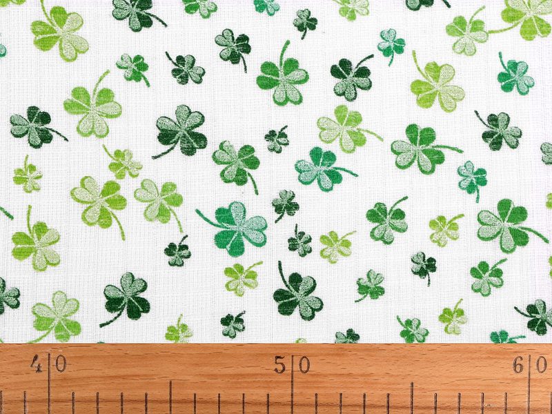 Bavlněná plenkovina trojlístek