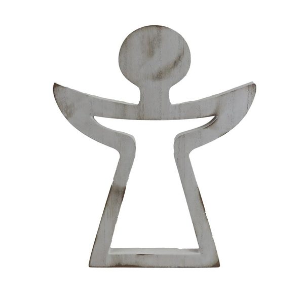 Dekorace anděl D6361/2 - 28,5 cm