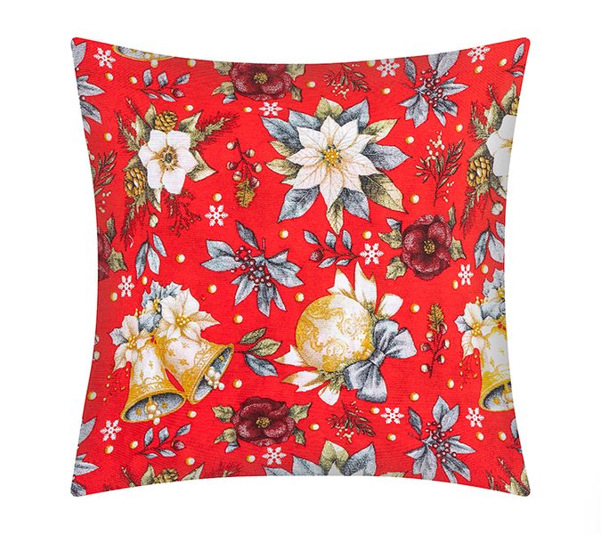 Povláček Vánoce Červená,Šedá,Zlatá 55/130 45x45 cm