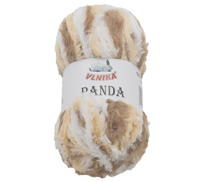 Příze PANDA Béžová,Hnědá 17 100g / 66 m