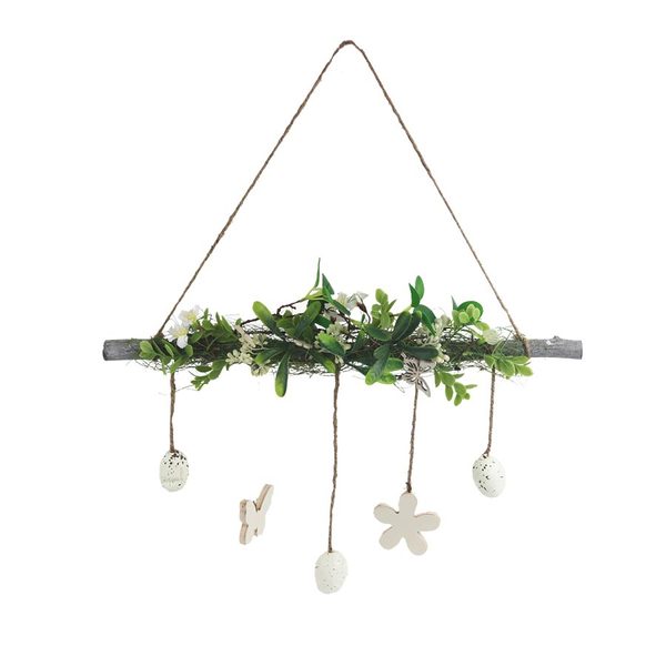 Jarní dekorace k zavěšení P2238 - 32 x 3 x 53 cm