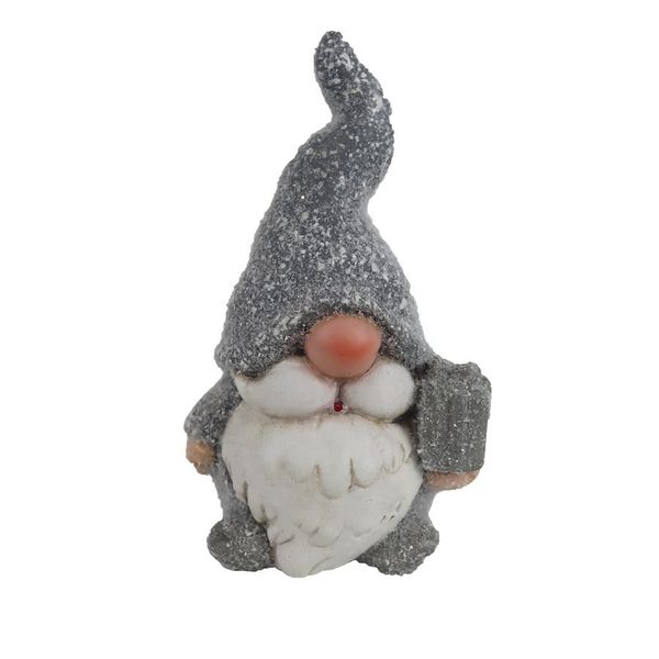 Dekorace skřítek X5312 - 9,4 × 7,2 × 16,1 cm