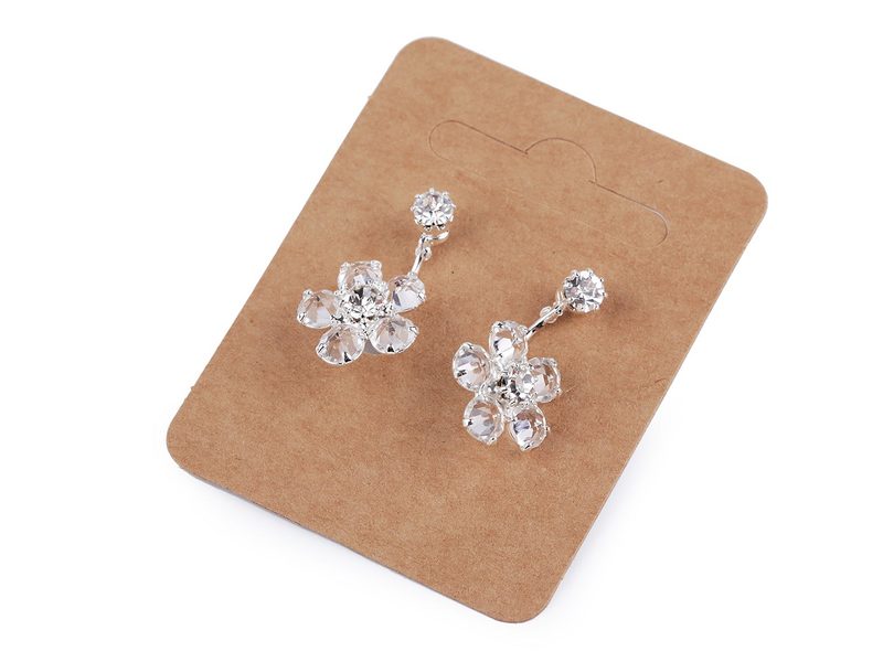 Náušnice "2v1" jablonecká bižuterie