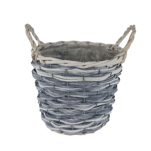 Obal šedý s plastem P2030/3 - dia 21 × 17 cm