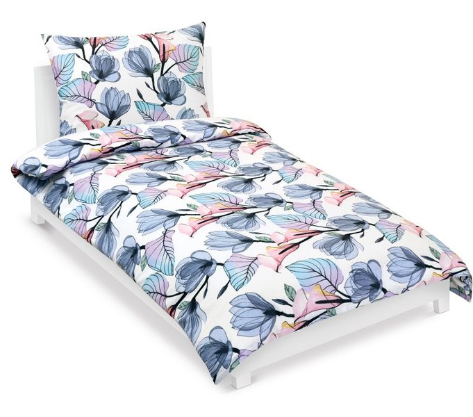 Povlečení flanelové Modrá,Fialová,Růžová 12/450 140x220, 70x90 cm