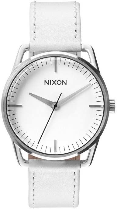 Nixon Mellor Silver White Unisex A129-391 - 30 dnů na vrácení zboží Nixon