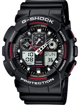 Casio G-Shock Chronograph - GA-100-1A4ER - TimeStore.cz