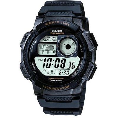 casio world time countdown timer