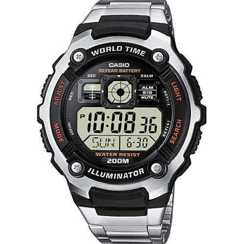 casio world time countdown timer