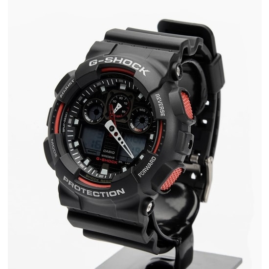 Casio G-Shock Chronograph - GA-100-1A4ER - TimeStore.cz