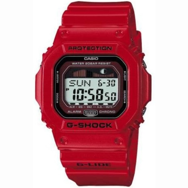 Casio G Shock Red G Lide Glx 5600 4er Timestore Cz