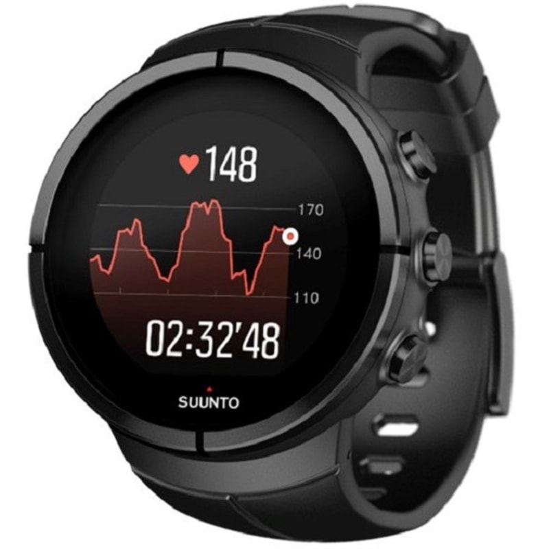suunto spartan all black titanium hr