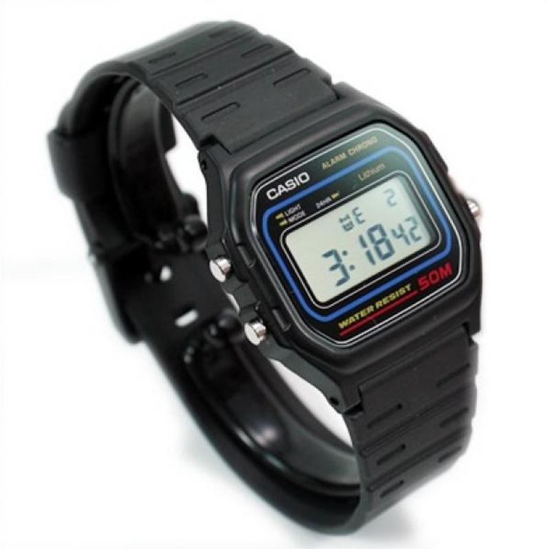 Casio Retro Chronograph - W-59-1VQES - TimeStore.cz