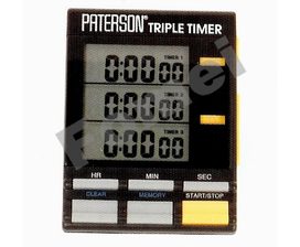 Triple Timer Clock, PATERSON